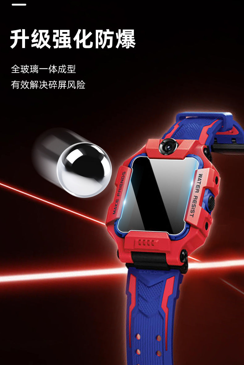 Suitable for little genius D2/Q1A children's watch screen film D3 HD scratch-resistant protective film explosion-proof tempered film Z8