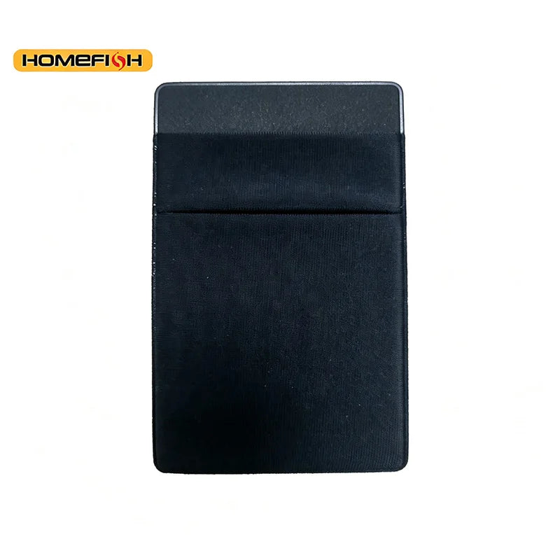 Fashion Elastic Cloth Phone Card Holder, Adhesive Sticker Pocket Wallet for Mobile Phone Credit ID Card Cash Storage