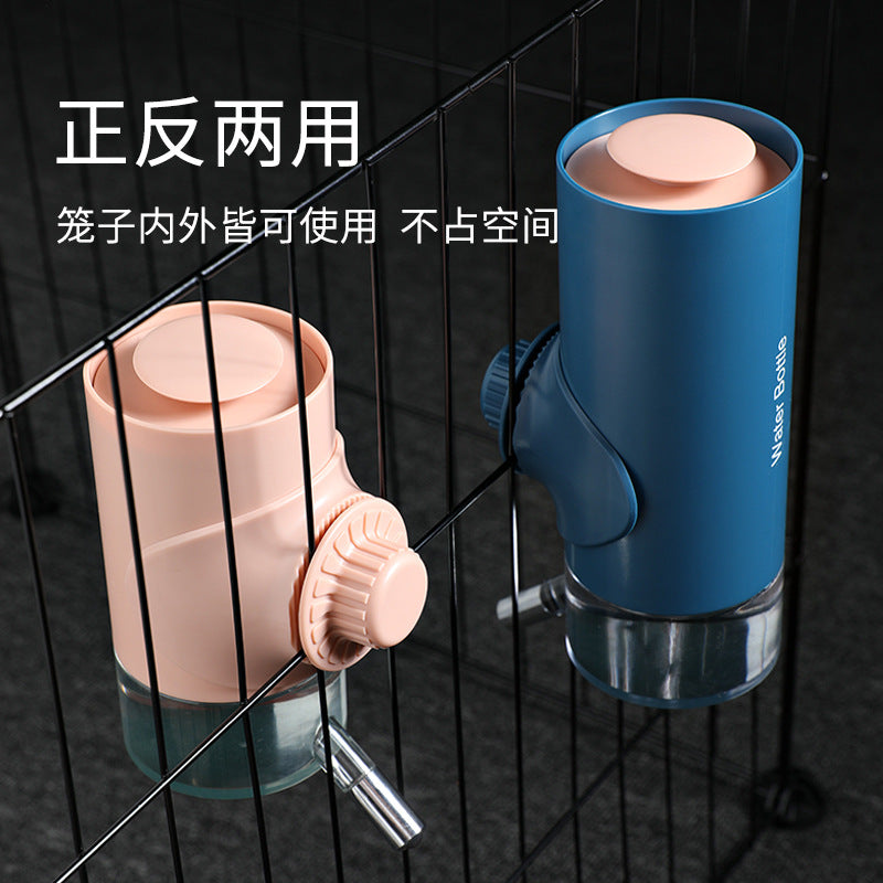 Dog Automatic Water Drinker Dog Cage Hanging Water Bottle Pet Automatic Water Feeder Ball Lick Water Feeder
