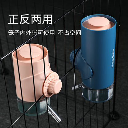 Dog Automatic Water Drinker Dog Cage Hanging Water Bottle Pet Automatic Water Feeder Ball Lick Water Feeder