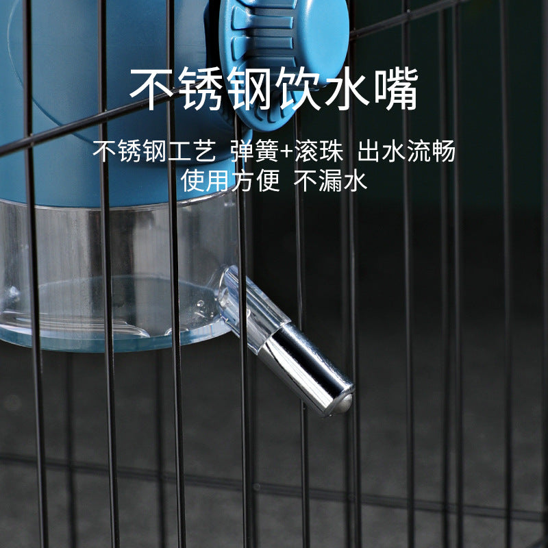 Dog Automatic Water Drinker Dog Cage Hanging Water Bottle Pet Automatic Water Feeder Ball Lick Water Feeder