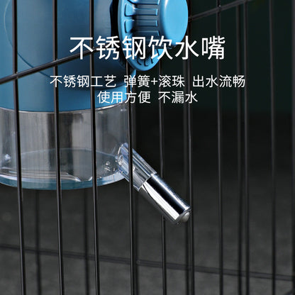 Dog Automatic Water Drinker Dog Cage Hanging Water Bottle Pet Automatic Water Feeder Ball Lick Water Feeder