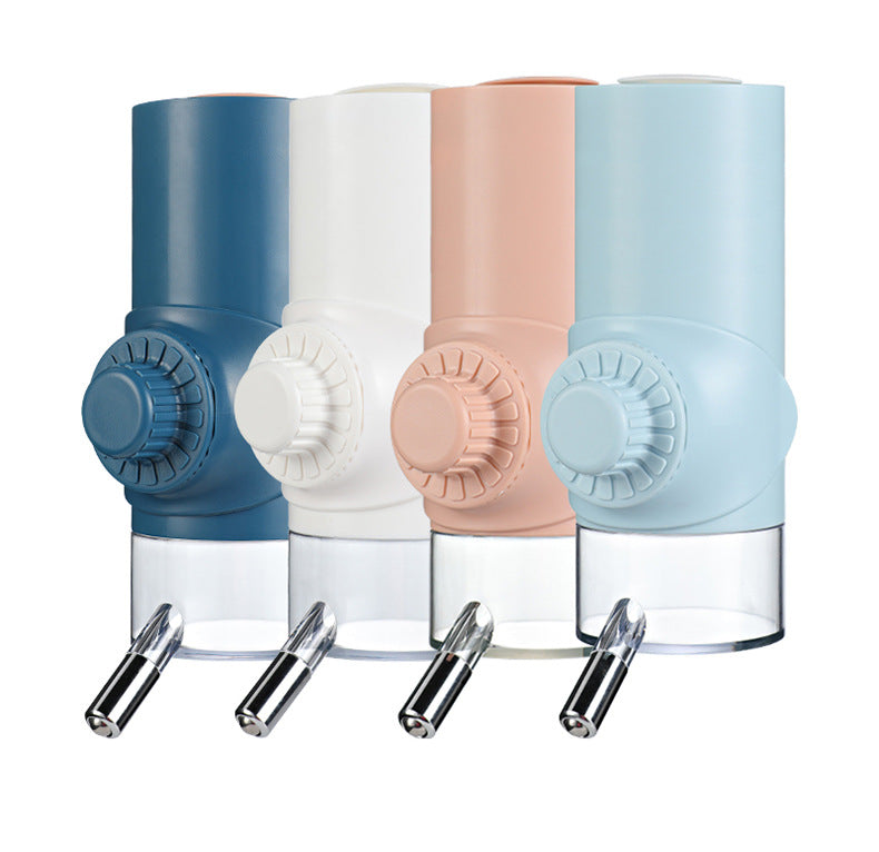 Dog Automatic Water Drinker Dog Cage Hanging Water Bottle Pet Automatic Water Feeder Ball Lick Water Feeder