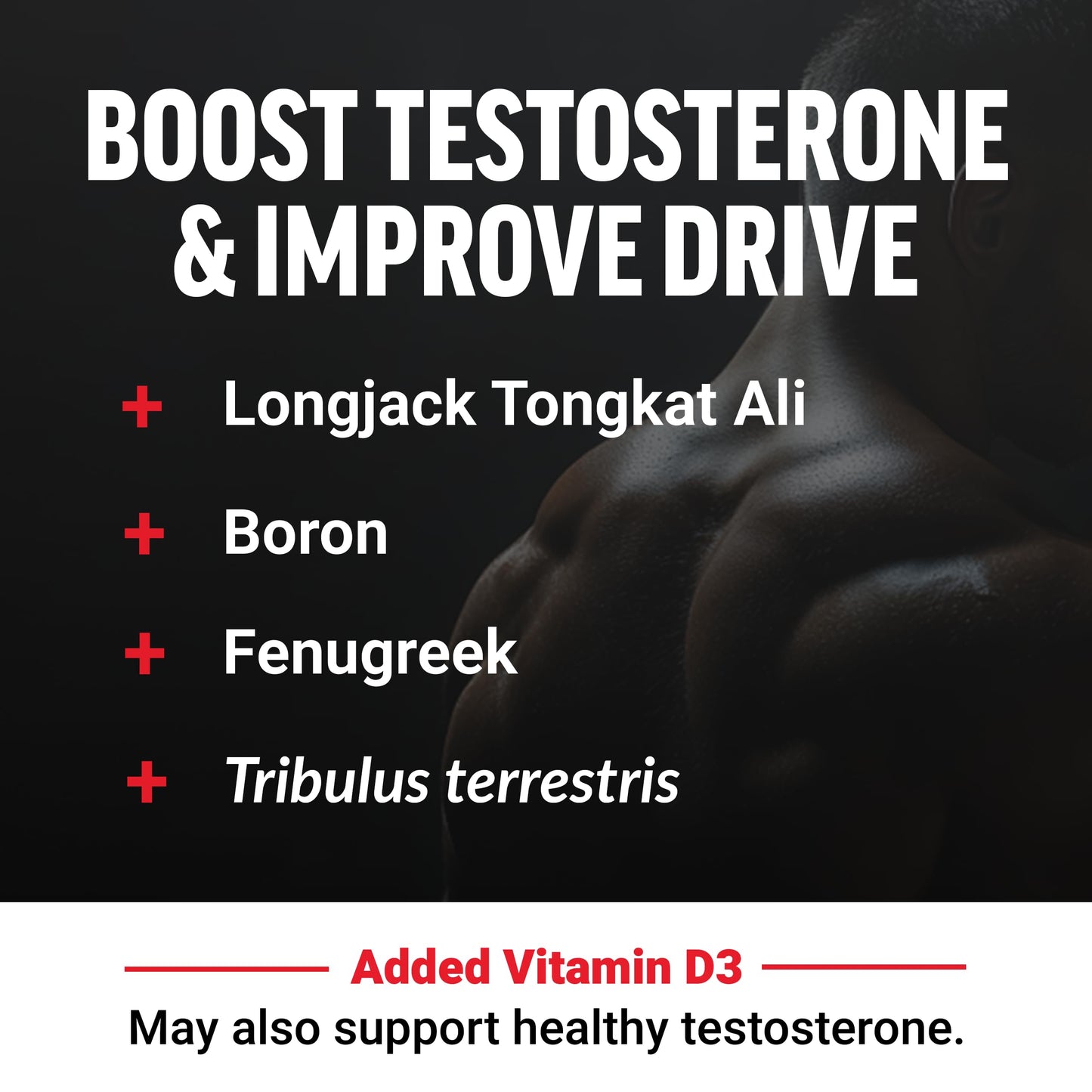 Force Factor Test X180 Gummies, Testosterone Booster Supplement for Men | with Tongkat Ali, Horny Goat Weed, Tribulus Terrestris, Fenugreek, & Black Maca, Berry Punch, 60 Gummies