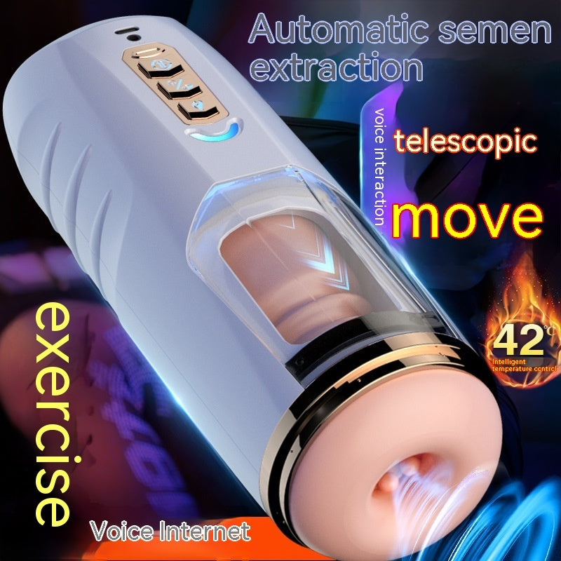 Airplane Bottle Automatic Device Sexy Electric Telescopic Trainer
