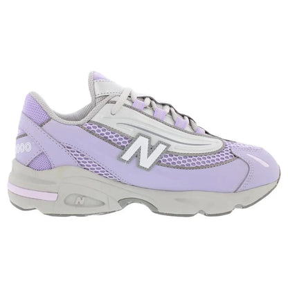 New Balance 1000 Gs Girls Shoes Purple Grey Walking Style