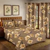 US Warehouse Stock,8-Piece Printed Bed Set,Full Sizes,Elegant Floral Print,Soft Fabric,Year-Round Cozy Comfort Bedroom Bed Linen