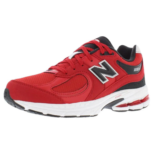 New Balance 2002R Girls Walking Shoes Red Black Color Core Support