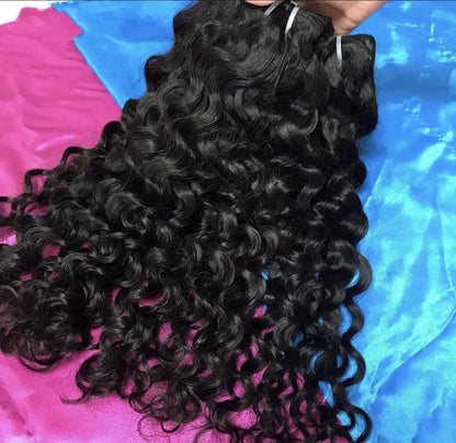Fast Shipping Raw Virgin Human Hair Bundle 100% Brazilian Remy Human Hair Extension Camobodian Hair Natural Wave Indian Curly
