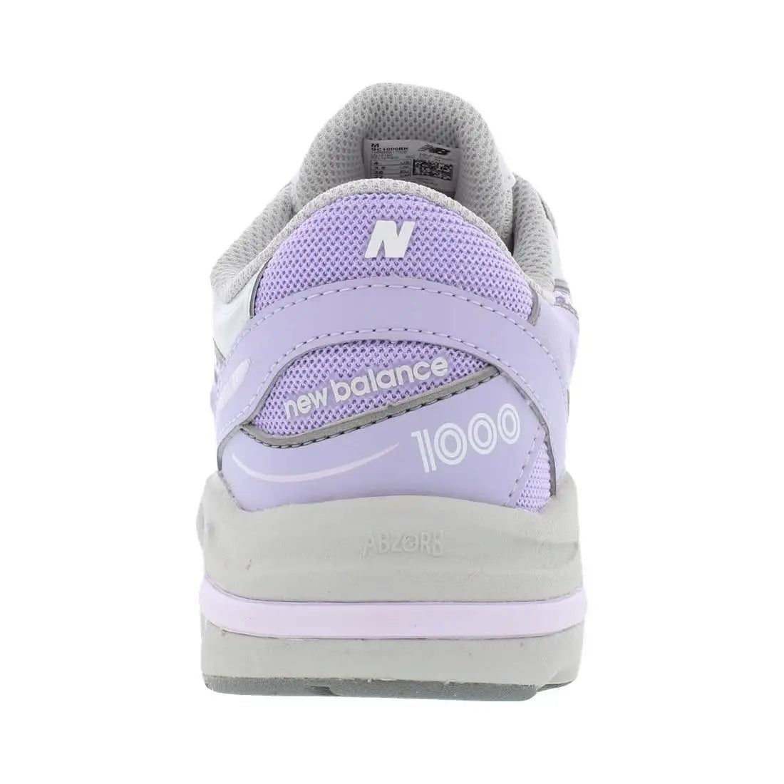 New Balance 1000 Gs Girls Shoes Purple Grey Walking Style