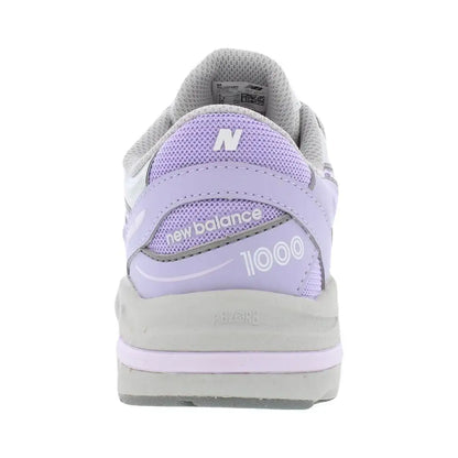 New Balance 1000 Gs Girls Shoes Purple Grey Walking Style