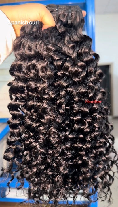 Fast Shipping Raw Virgin Human Hair Bundle 100% Brazilian Remy Human Hair Extension Camobodian Hair Natural Wave Indian Curly