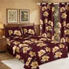 US Warehouse Stock,8-Piece Printed Bed Set,Full Sizes,Elegant Floral Print,Soft Fabric,Year-Round Cozy Comfort Bedroom Bed Linen