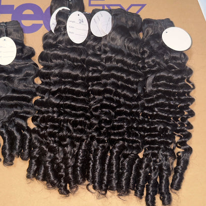 Fast Shipping Raw Virgin Human Hair Bundle 100% Brazilian Remy Human Hair Extension Camobodian Hair Natural Wave Indian Curly