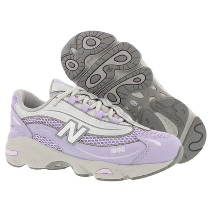New Balance 1000 Gs Girls Shoes Purple Grey Walking Style