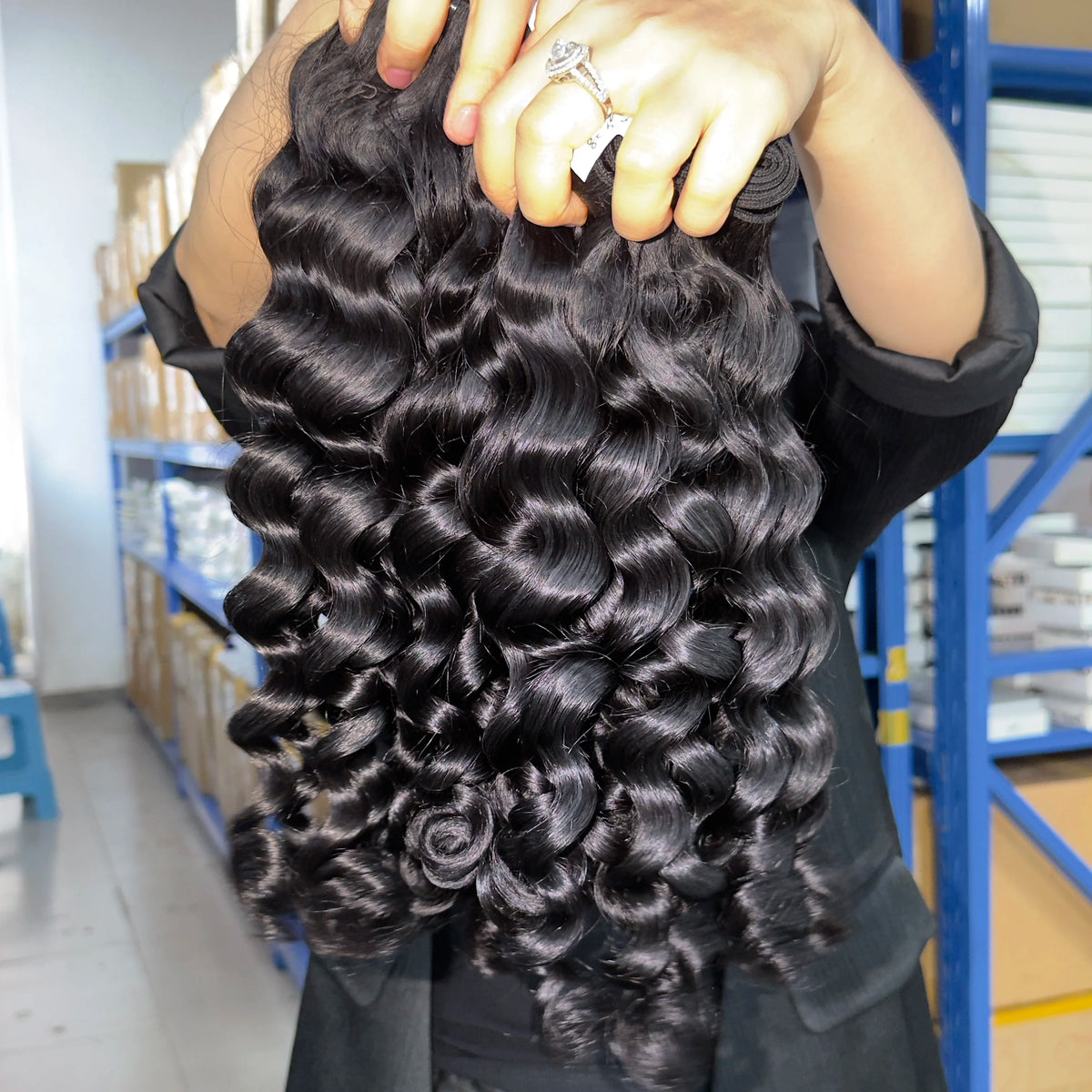 Fast Shipping Raw Virgin Human Hair Bundle 100% Brazilian Remy Human Hair Extension Camobodian Hair Natural Wave Indian Curly