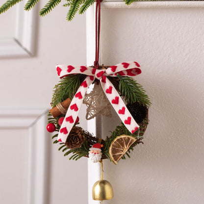 2026 New Christmas Decorations Christmas Bell Garland Pendant Christmas Tree Decorations Atmosphere Scene Hangings