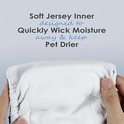 Pet Physiological Diapers, Cloth Diapers for Dogs, Sanitary Pants for Male Dogs, Washable Pee Pads for Small Dogs, Pet Clothing