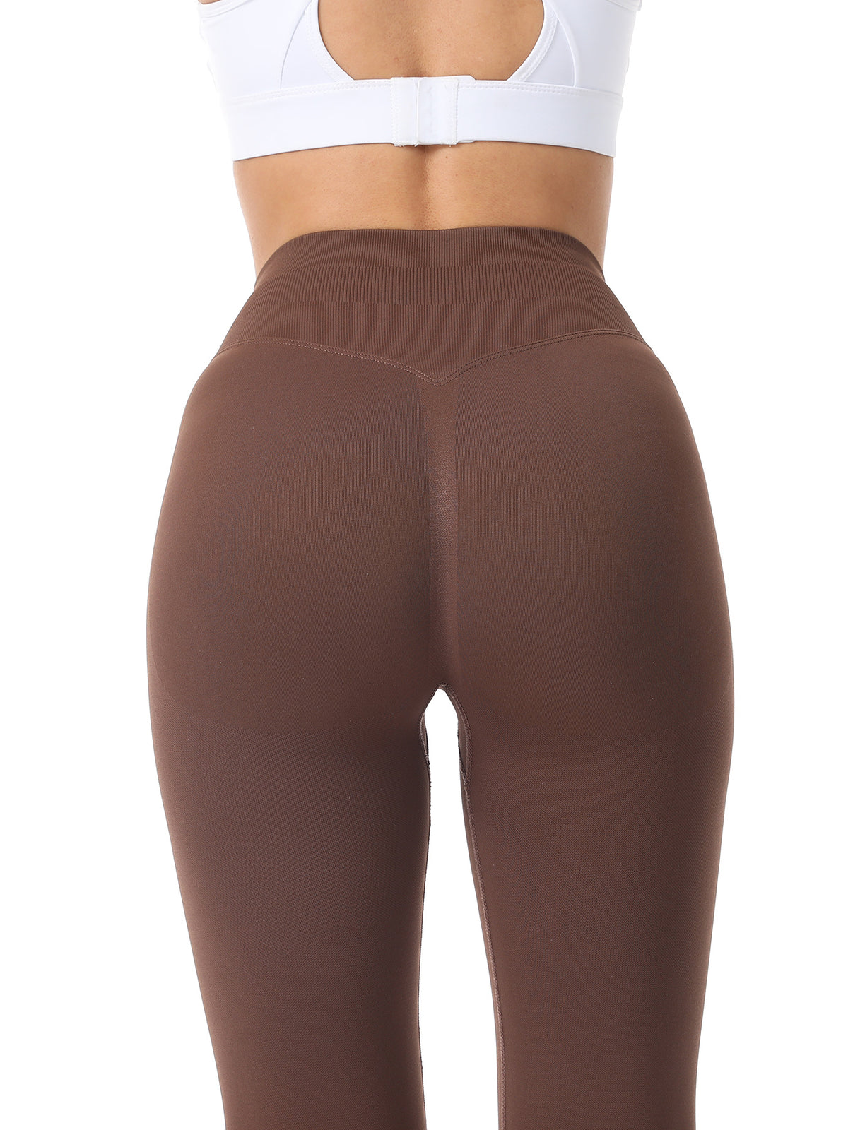 Cross-Border European and American High-Waisted Peach-Waist Leggings Yoga Pants Butt Lift Tummy Control High-Elastic Fitness Pants Yoga Wear
