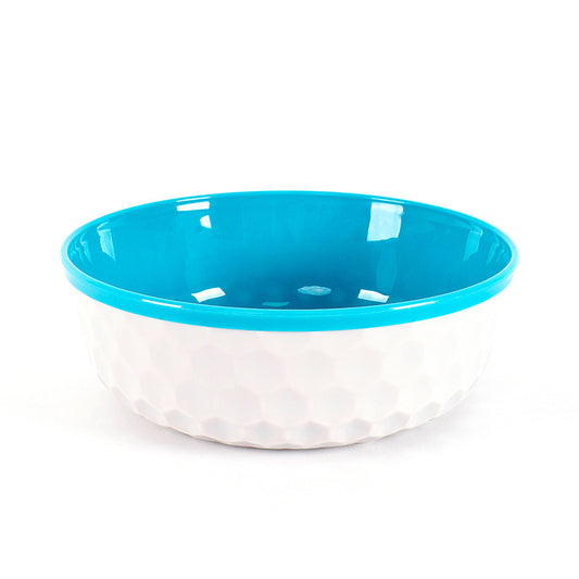 Thickened Pet Bowl, Easy to Clean, Large Dog Bowl, Two-Color Pet Food Set, Pp Material, Anti-Knock Over, Double Bowl for Dogs and Cats