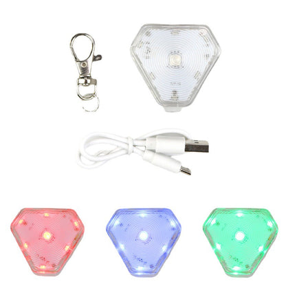 Pet dog walking light night out anti-lost light long endurance waterproof rainproof 9 modes adjustable pet light