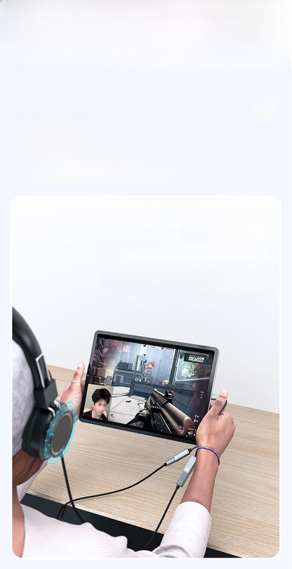 Cross-Border Two-In-One Multi-Function Adapter 60W Fast Charging Type-C to USB Otg Adapter Suitable for Apple 16