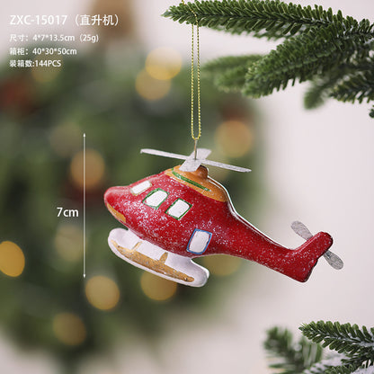 Christmas decoration small pendant gingerbread man plate House crutch car pendant Christmas tree Christmas wreath pendant