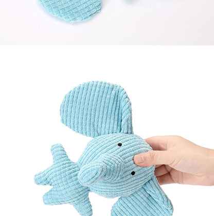 Dog Toys, Bite-Resistant and Molar-Resistant Plush, Sound-Making Puppy Toys, Small and Medium-Sized Dog Pet Toys, Cross-Border Pet Supplies