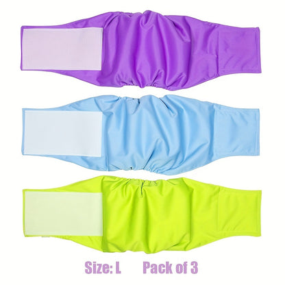 Pet Physiological Diapers, Cloth Diapers for Dogs, Sanitary Pants for Male Dogs, Washable Pee Pads for Small Dogs, Pet Clothing