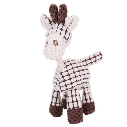 Dog Toys, Bite-Resistant and Molar-Resistant Plush, Sound-Making Puppy Toys, Small and Medium-Sized Dog Pet Toys, Cross-Border Pet Supplies