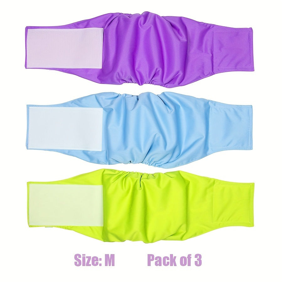 Pet Physiological Diapers, Cloth Diapers for Dogs, Sanitary Pants for Male Dogs, Washable Pee Pads for Small Dogs, Pet Clothing