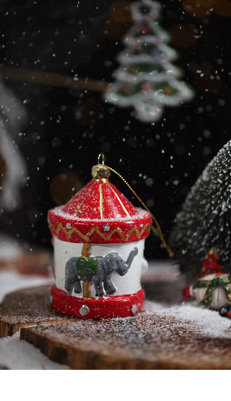 Christmas decoration small pendant gingerbread man plate House crutch car pendant Christmas tree Christmas wreath pendant