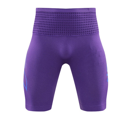 Summer Marathon Men's and Women's Quick-drying Running Shorts Sports Tight Stretch Compression Pants Morning Run Fitness Shorts