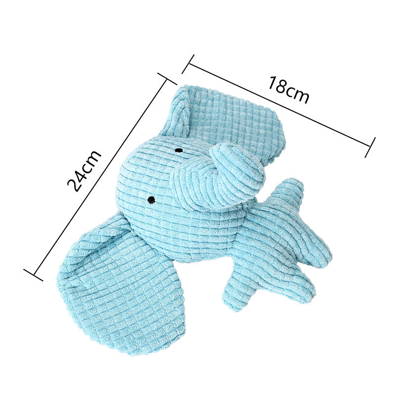 Dog Toys, Bite-Resistant and Molar-Resistant Plush, Sound-Making Puppy Toys, Small and Medium-Sized Dog Pet Toys, Cross-Border Pet Supplies