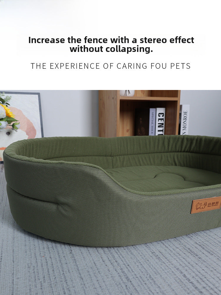 Cross-Border Popular Dog Bed and Mat, Moisture-Proof, Suitable for All Seasons, Dog Mattress, Pet Bed, Bite-Resistant Oxford Cloth, Factory Wholesale