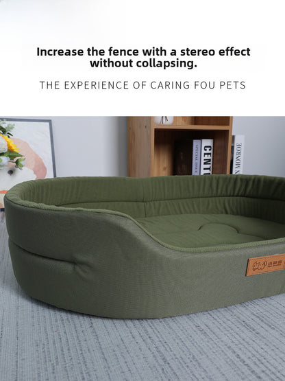Cross-Border Popular Dog Bed and Mat, Moisture-Proof, Suitable for All Seasons, Dog Mattress, Pet Bed, Bite-Resistant Oxford Cloth, Factory Wholesale