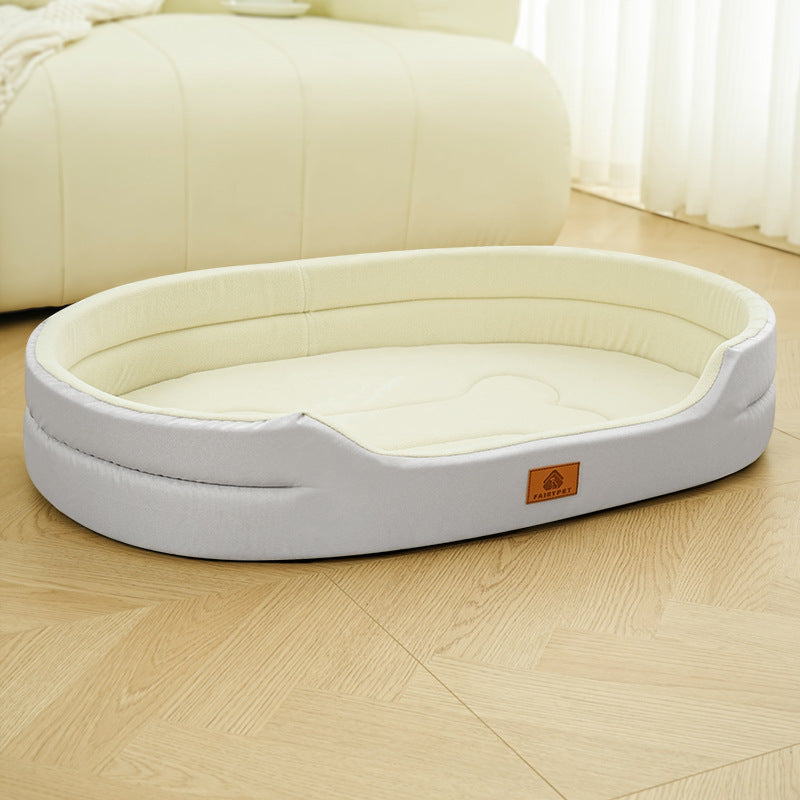 Cross-Border Popular Dog Bed and Mat, Moisture-Proof, Suitable for All Seasons, Dog Mattress, Pet Bed, Bite-Resistant Oxford Cloth, Factory Wholesale