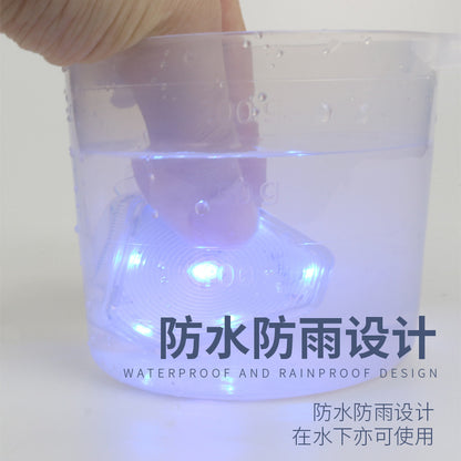 Pet dog walking light night out anti-lost light long endurance waterproof rainproof 9 modes adjustable pet light