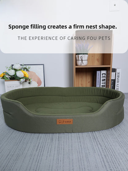 Cross-Border Popular Dog Bed and Mat, Moisture-Proof, Suitable for All Seasons, Dog Mattress, Pet Bed, Bite-Resistant Oxford Cloth, Factory Wholesale
