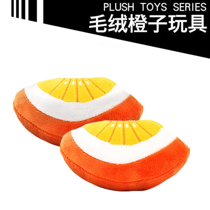Digital Dog Manufacturer Direct Sales Dog Toys Cat Sound Toys Banana Carrot Chicken Leg Pet Cat Plush Shrimp Toys Cute