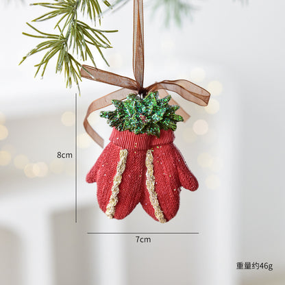 Nuchi Cross-Border Retro Resin Christmas Tree Ornaments Christmas Decoration Wreath Hanging Decorations Christmas Decoration Gifts