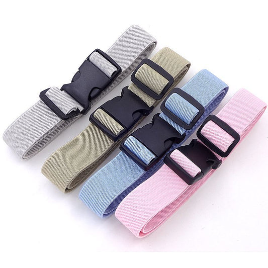 Children's Belt Boys' and Girls' Military Training Belt Primary School Students' Military Training Belt Middle and Big Children's Summer Camp Buckle Belt