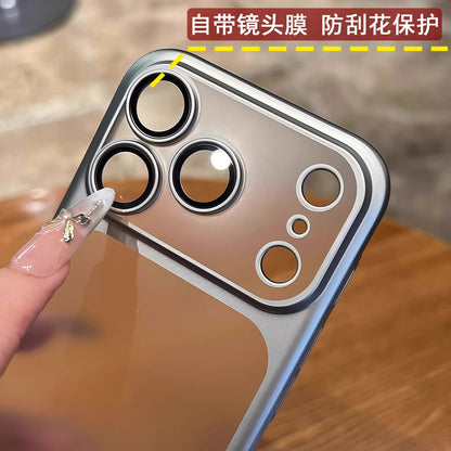 Pc Matte Instant Change Case Suitable for Apple 18Promax Anti-Fall Phone Case Iphone16/13 Full-Cover Hard Case 12