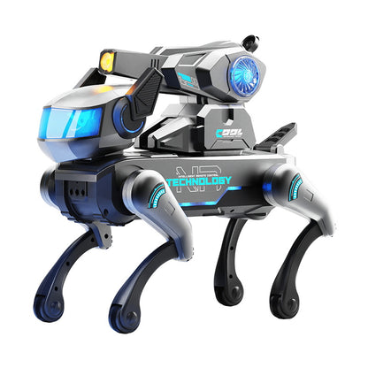 Remote Control Ai Smart Toy Robot Dog Children's Water Bomb Mechanical Dog Toy Companion Interactive Programming Birthday Gift