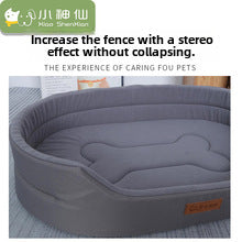 Cross-Border Popular Dog Bed and Mat, Moisture-Proof, Suitable for All Seasons, Dog Mattress, Pet Bed, Bite-Resistant Oxford Cloth, Factory Wholesale