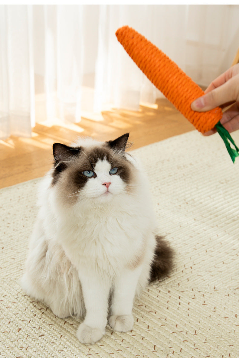 New bite cat toy self-hi cat toy bite-resistant sound relief artifact pet toy wholesale