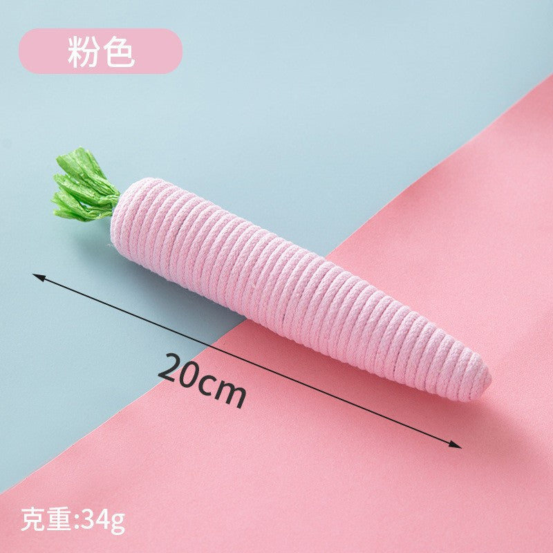 New bite cat toy self-hi cat toy bite-resistant sound relief artifact pet toy wholesale