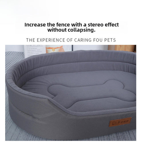 Cross-Border Popular Dog Bed and Mat, Moisture-Proof, Suitable for All Seasons, Dog Mattress, Pet Bed, Bite-Resistant Oxford Cloth, Factory Wholesale