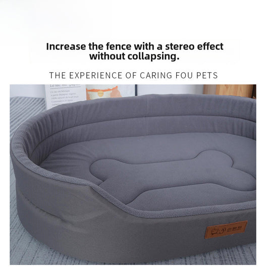 Cross-Border Popular Dog Bed and Mat, Moisture-Proof, Suitable for All Seasons, Dog Mattress, Pet Bed, Bite-Resistant Oxford Cloth, Factory Wholesale