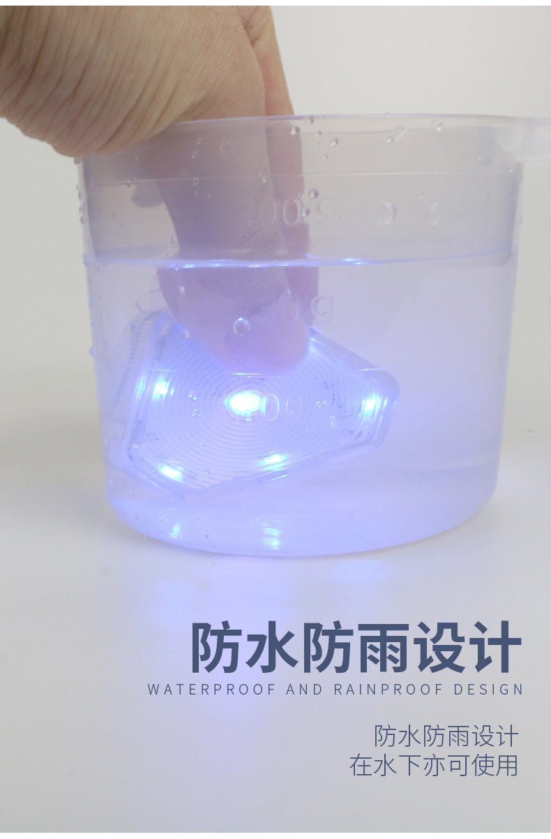 Pet dog walking light night out anti-lost light long endurance waterproof rainproof 9 modes adjustable pet light